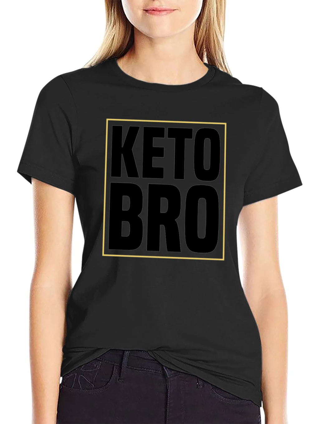 Keto Bro Graphic Tee - Mens Black T-Shirt product image 5