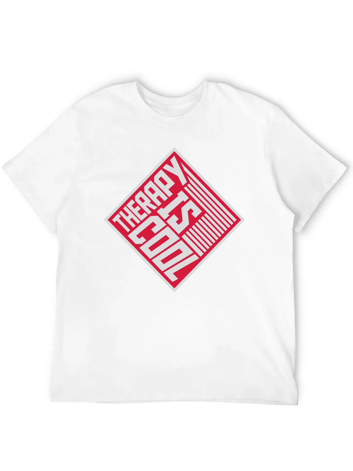 Therapy Is Cool Graphic Tee - Black product image 1
