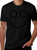 Smiley Face Graphic T-Shirt - Express Yourself! product image 1