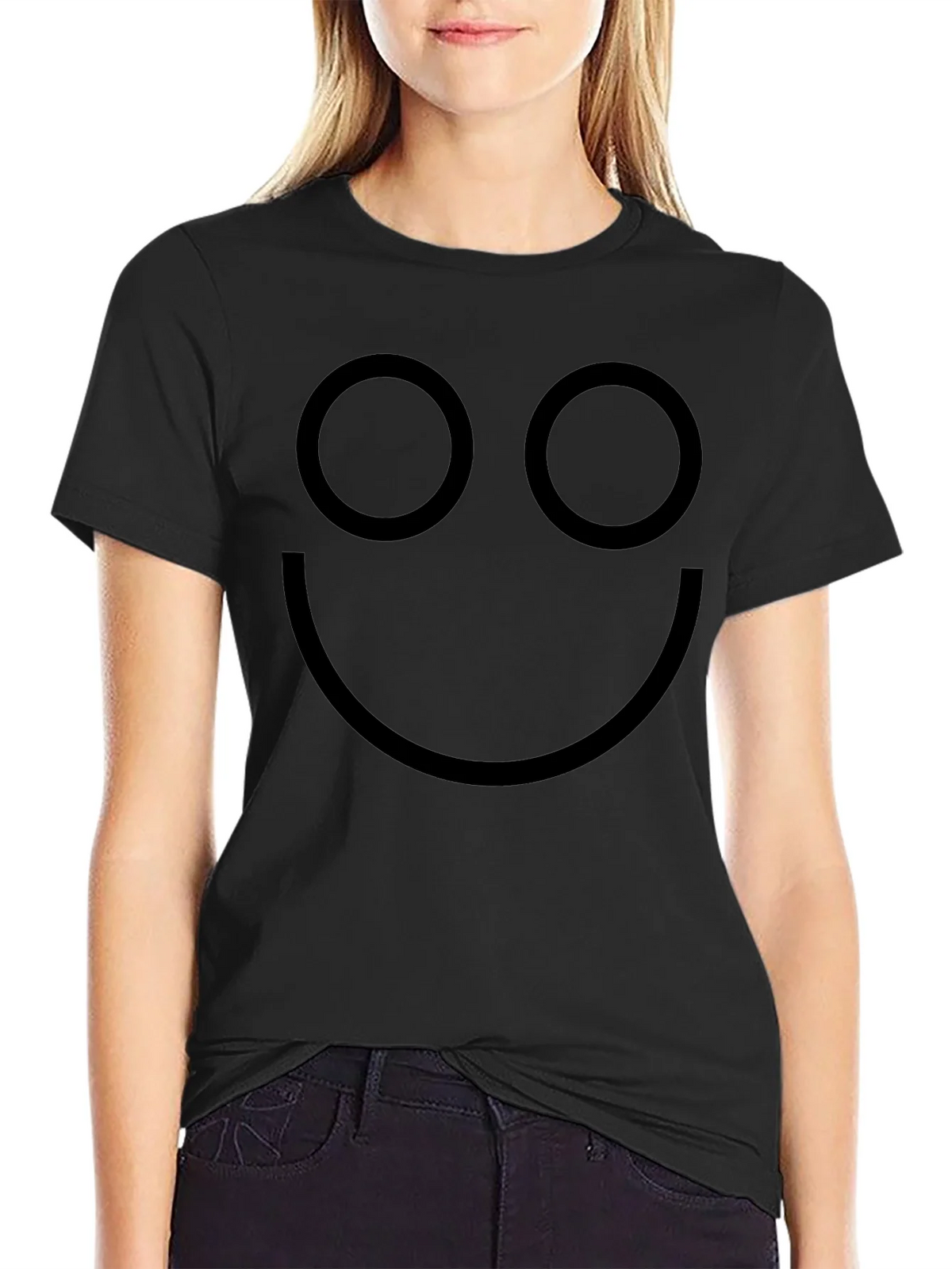 Smiley Face Graphic T-Shirt - Express Yourself! product image 5