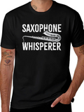 Saxophone Whisperer Graphic T-Shirt product image 1