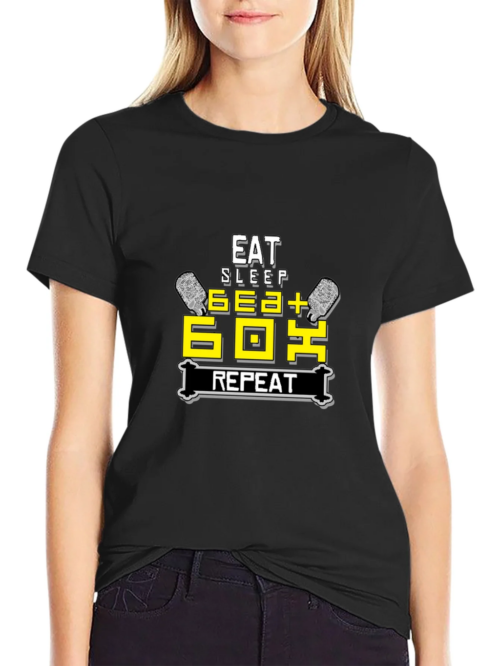 Eat Sleep 6EA+ 6OX Repeat T-Shirt product image 5