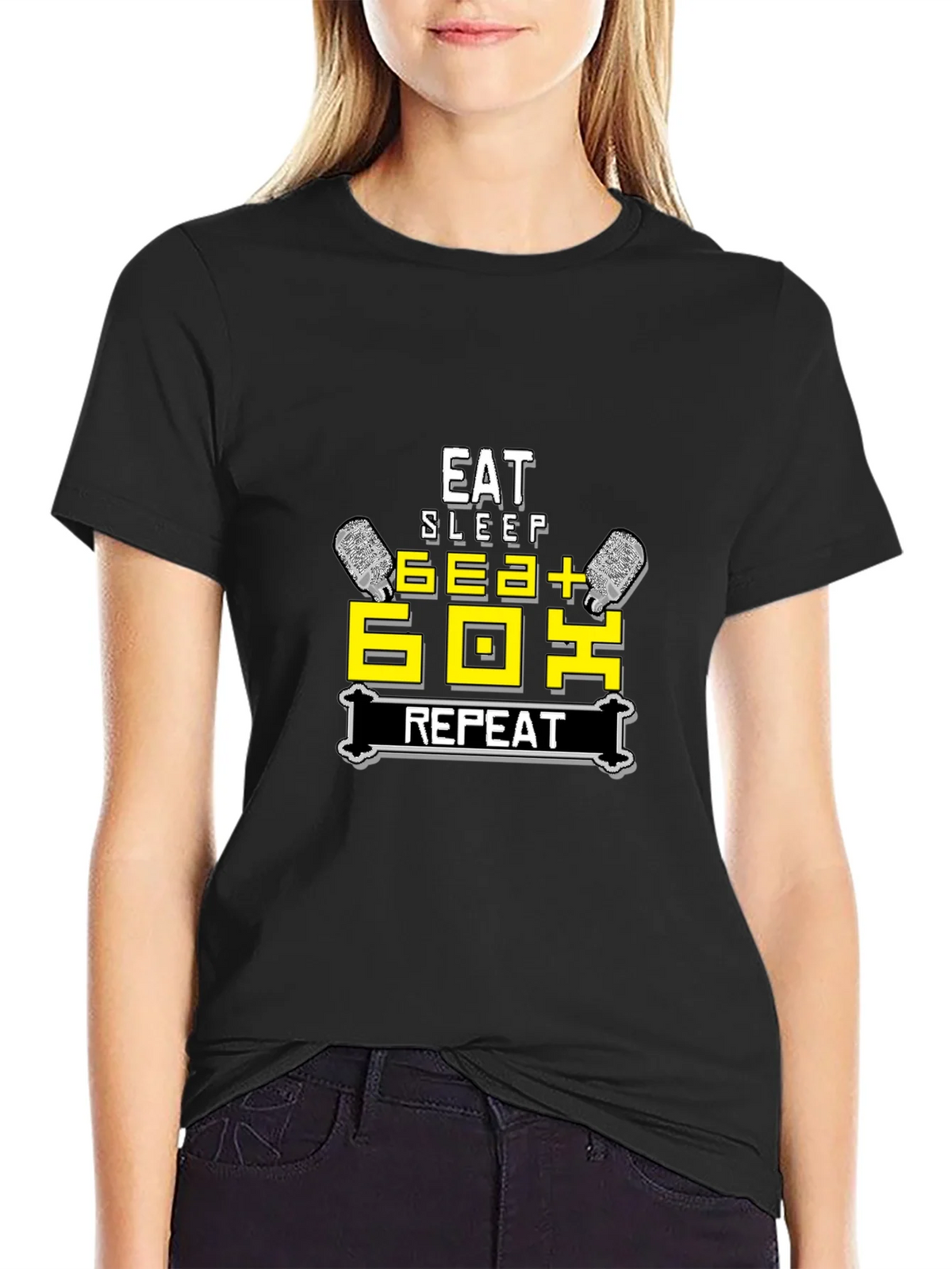 Eat Sleep 6EA+ 6OX Repeat T-Shirt product image 5