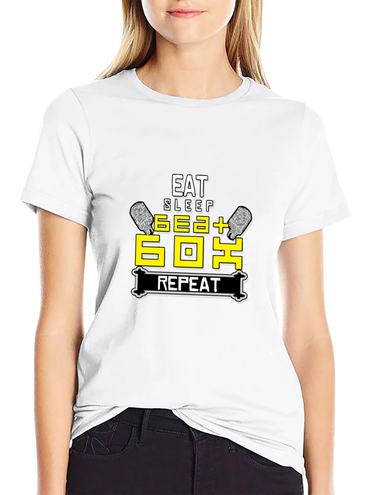 Eat Sleep 6EA+ 6OX Repeat T-Shirt product image 11