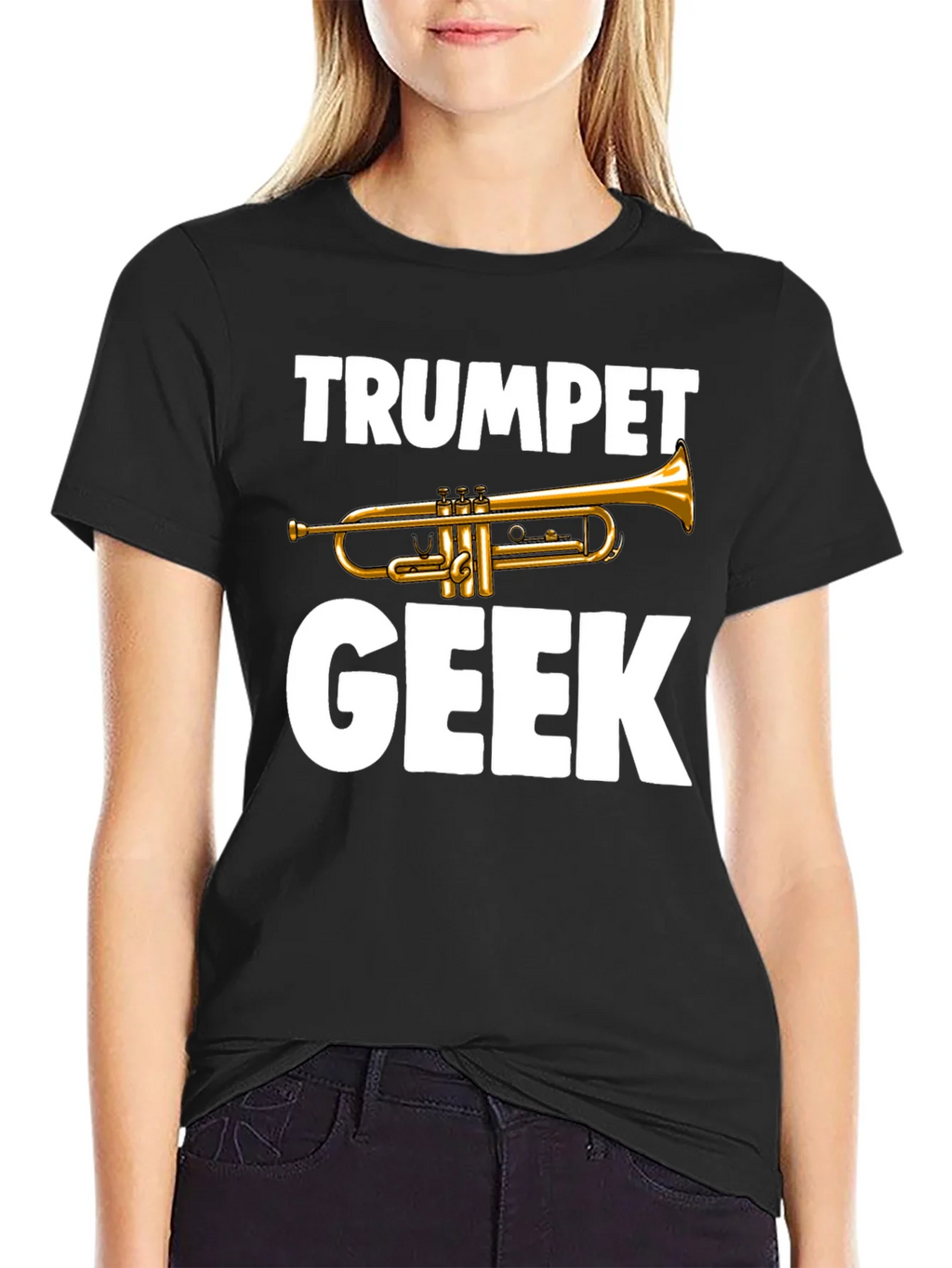 Trumpet Geek T-Shirt - Musician Novelty Tee product image 5
