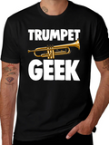 Trumpet Geek T-Shirt - Musician Novelty Tee product image 1