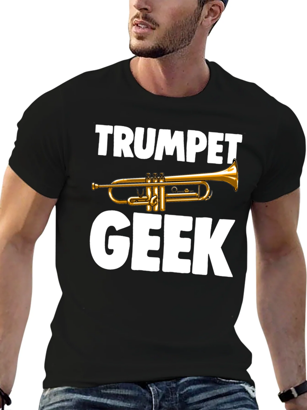 Trumpet Geek T-Shirt - Musician Novelty Tee product image 9