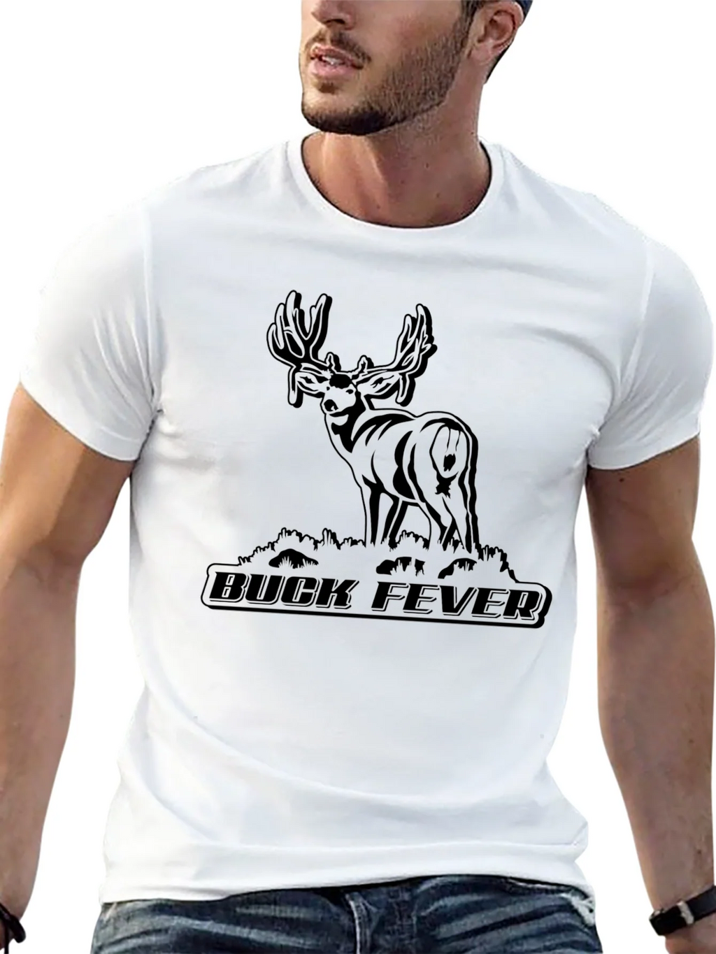 Buck Fever Graphic T-Shirt - Deer Hunting Tee product image 4