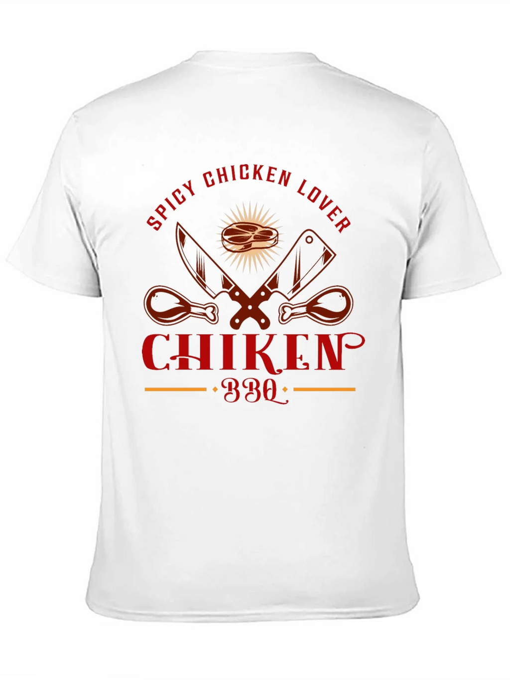 Spicy Chicken Lover BBQ T-Shirt product image 2
