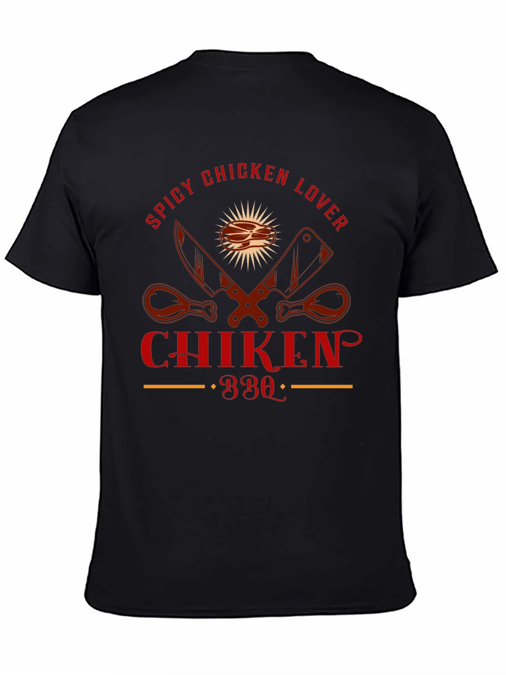 Spicy Chicken Lover BBQ T-Shirt product image 6
