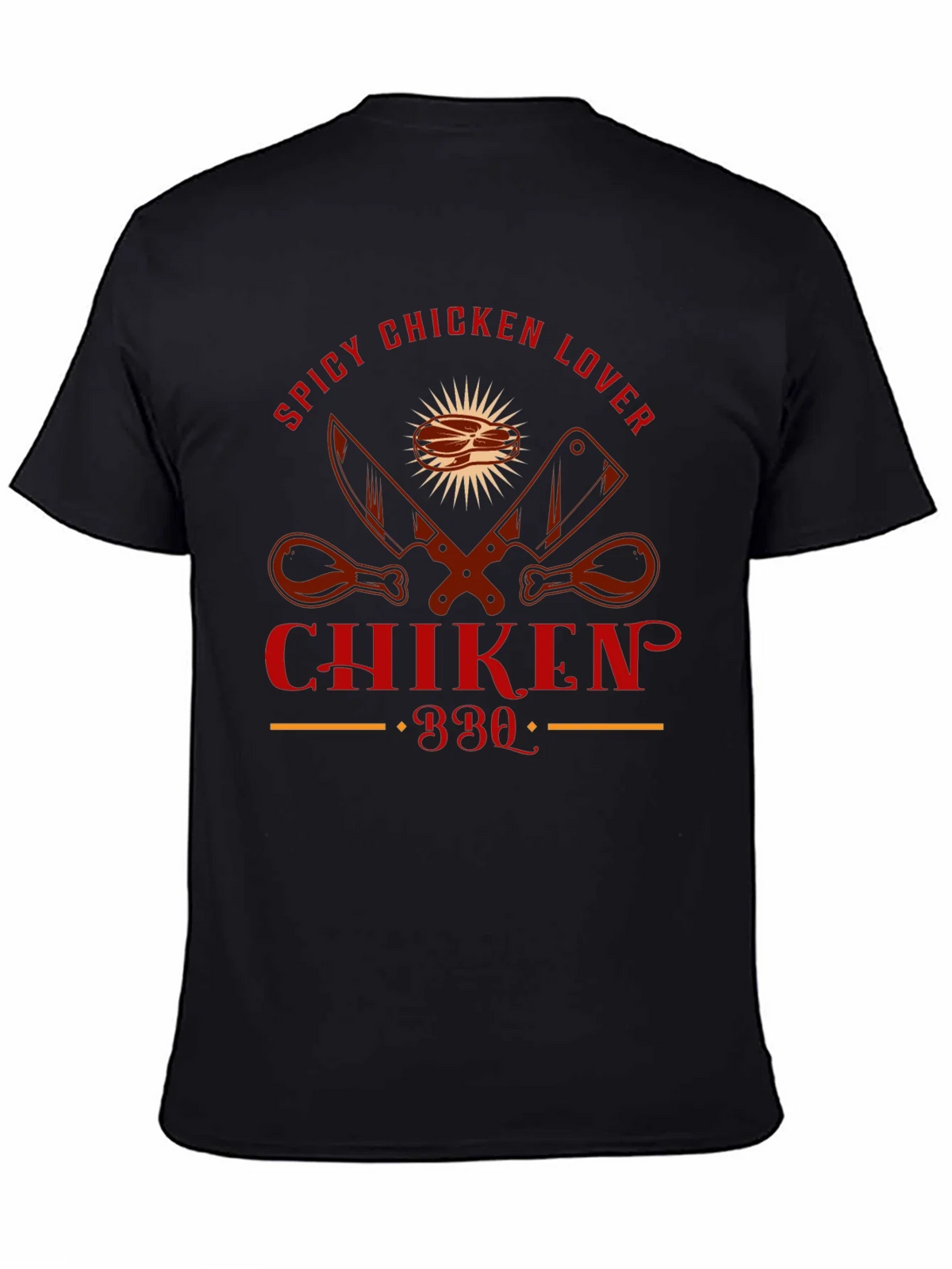 Spicy Chicken Lover BBQ T-Shirt product image 6