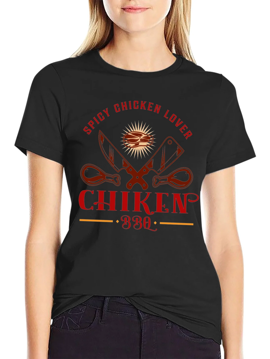 Spicy Chicken Lover BBQ T-Shirt product image 4