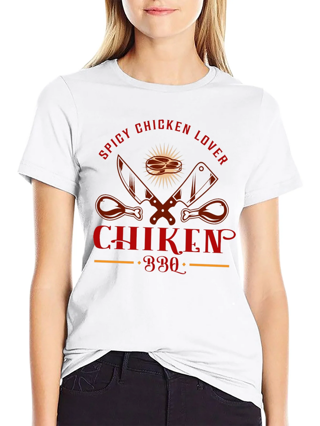 Spicy Chicken Lover BBQ T-Shirt product image 10
