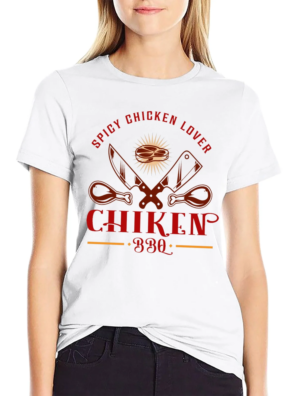 Spicy Chicken Lover BBQ T-Shirt product image 10