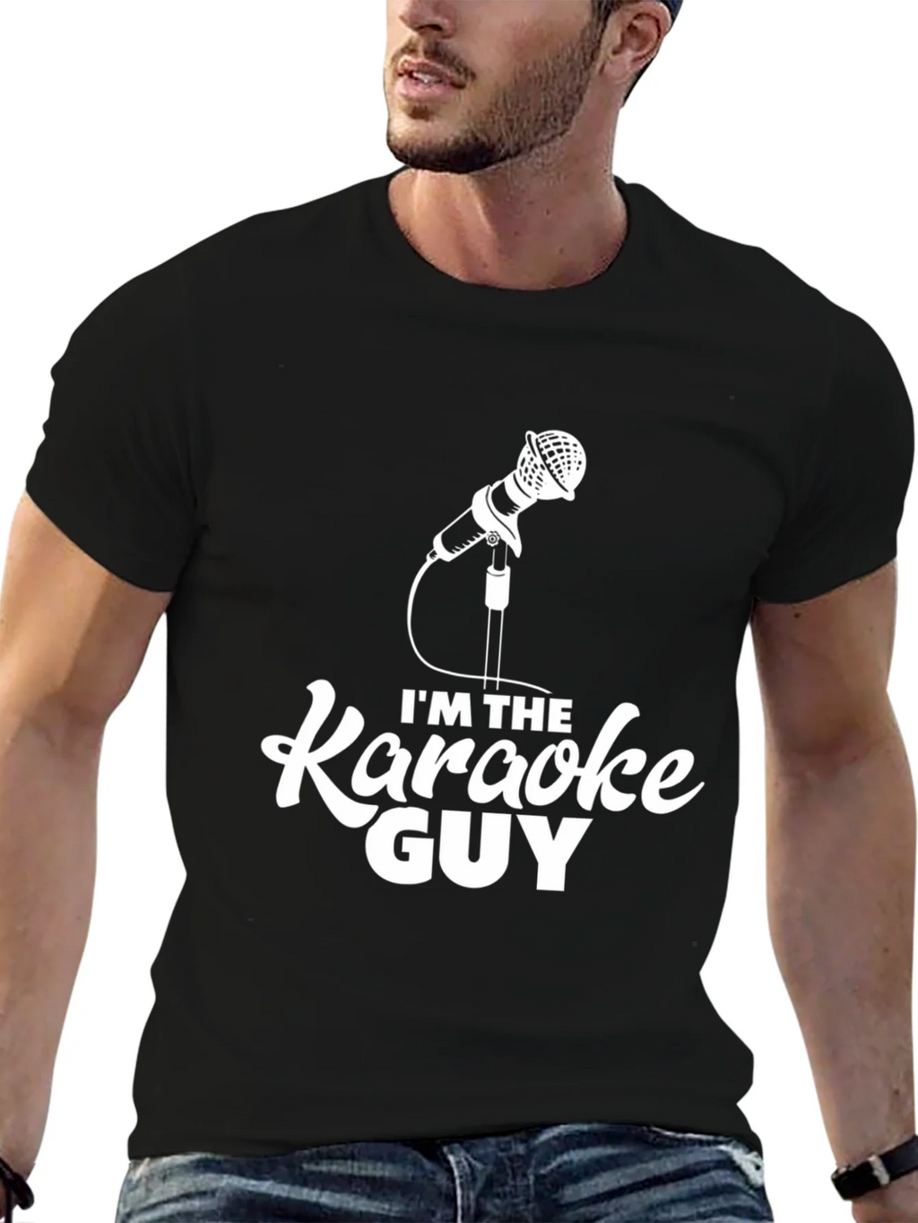 Karaoke Guy T-Shirt - Music Lovers Tee product image 9