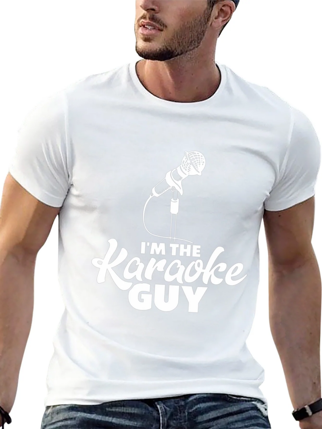 Karaoke Guy T-Shirt - Music Lovers Tee product image 4