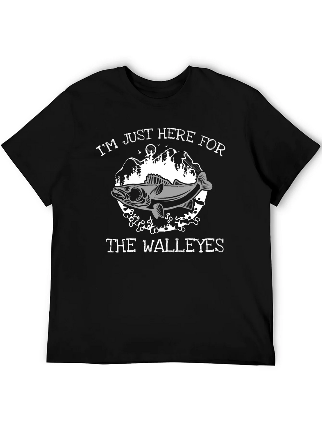 Walleye Fishing Graphic T-Shirt - Fisherman Apparel product image 1