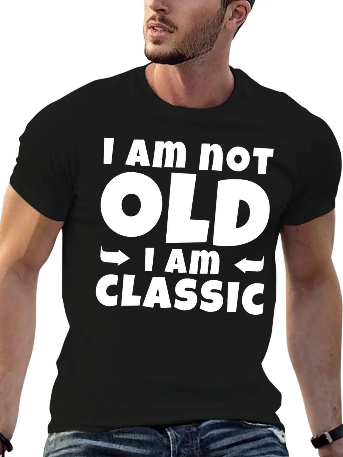 Funny I Am Not Old I Am Classic Graphic Tee product image 8