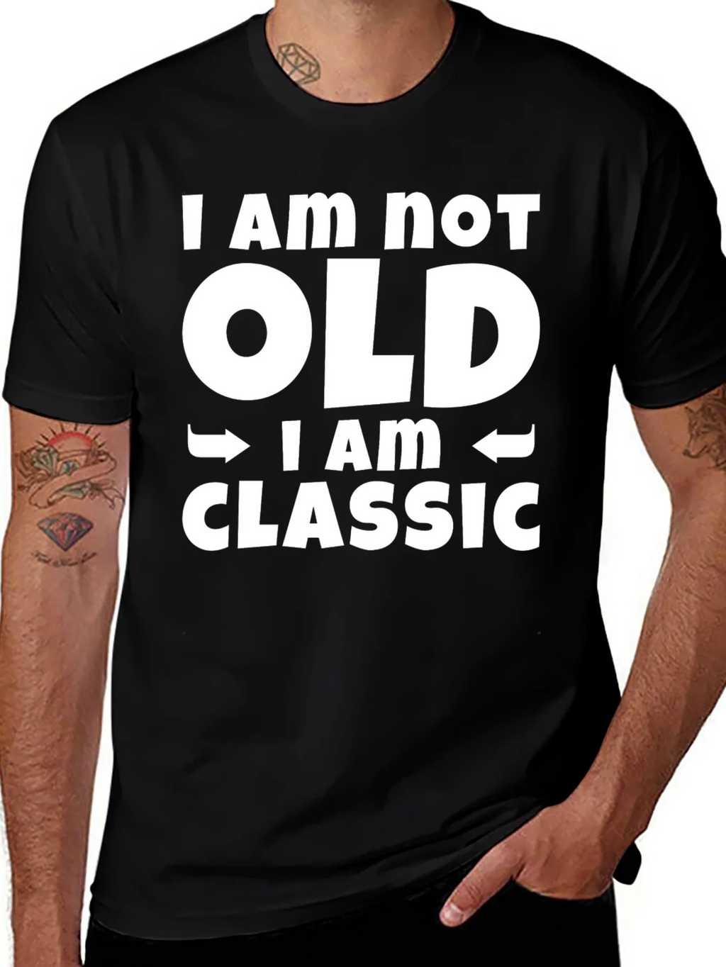 Funny I Am Not Old I Am Classic Graphic Tee product image 1