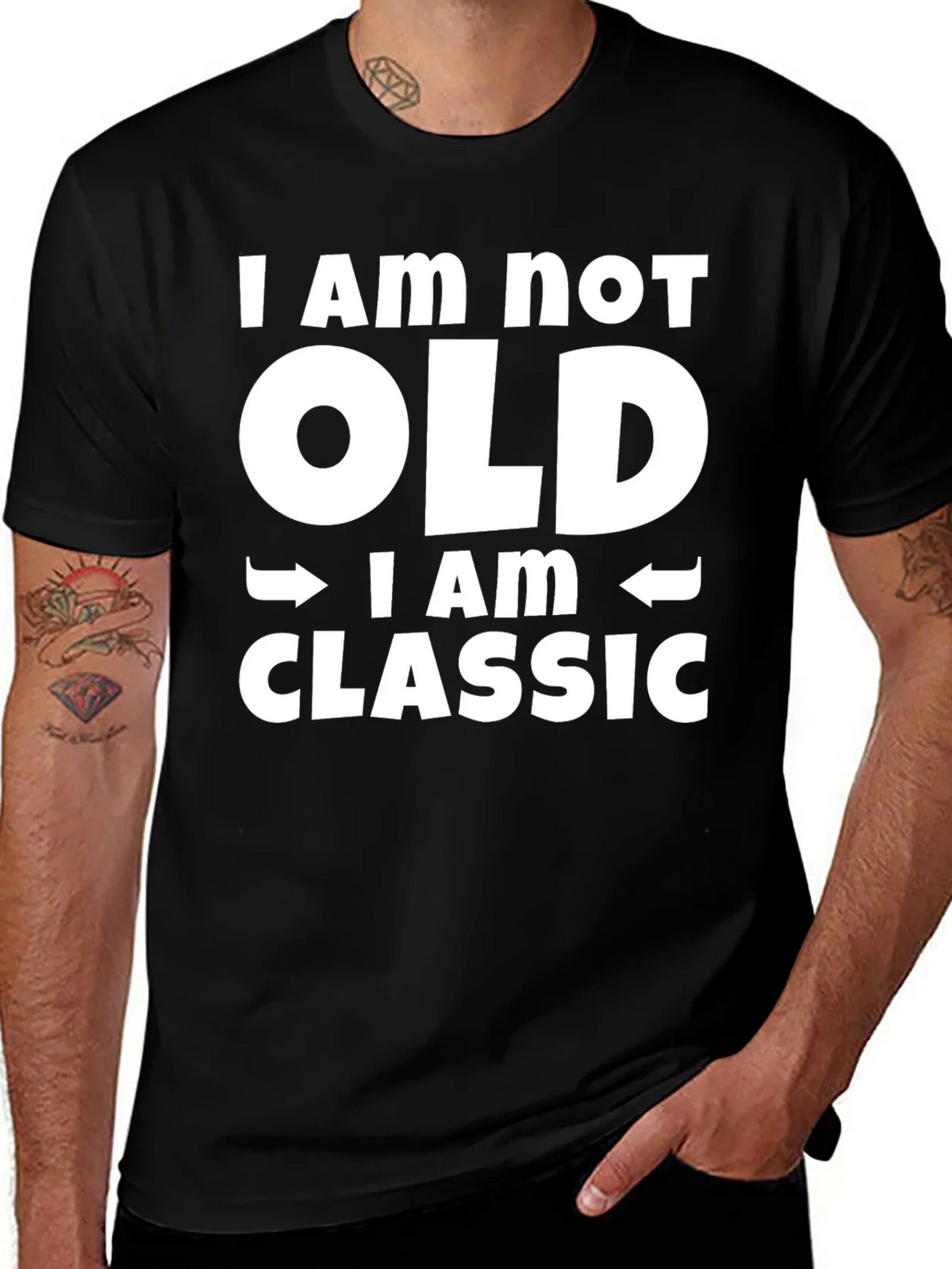Funny I Am Not Old I Am Classic Graphic Tee product image 1