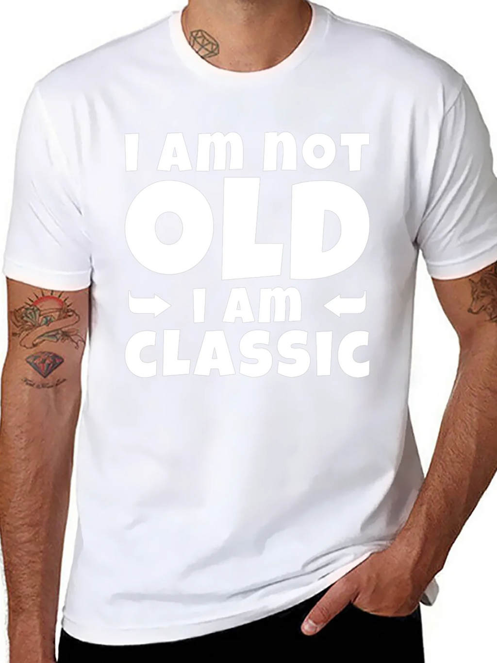 Funny I Am Not Old I Am Classic Graphic Tee product image 9