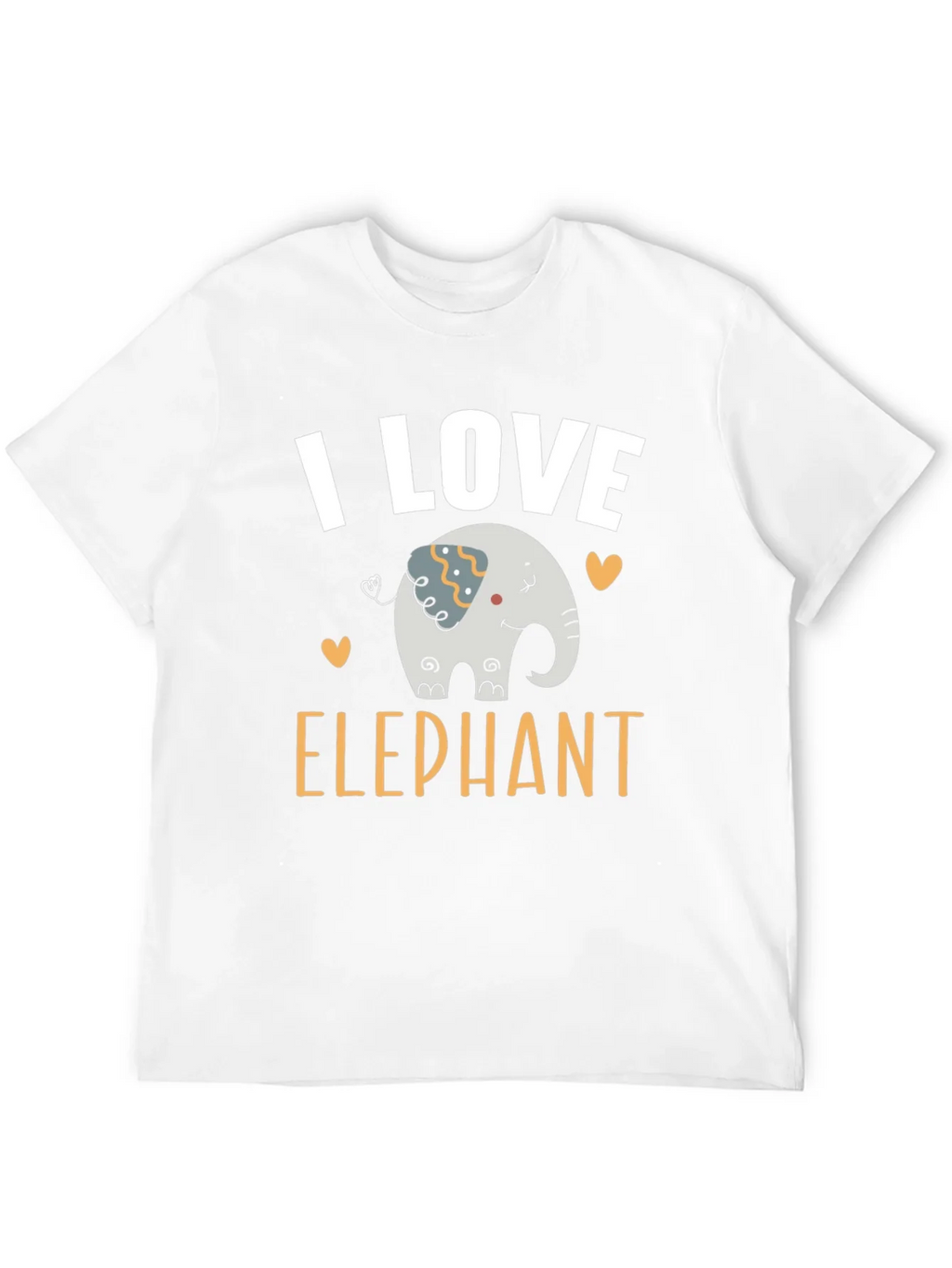 I Love Elephant Graphic T-Shirt product image 3