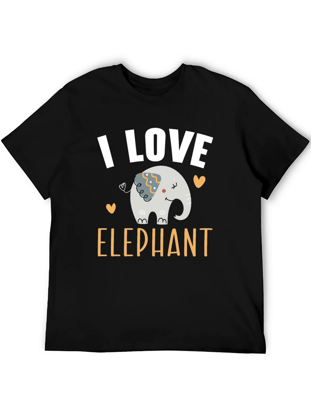 I Love Elephant Graphic T-Shirt product image 8