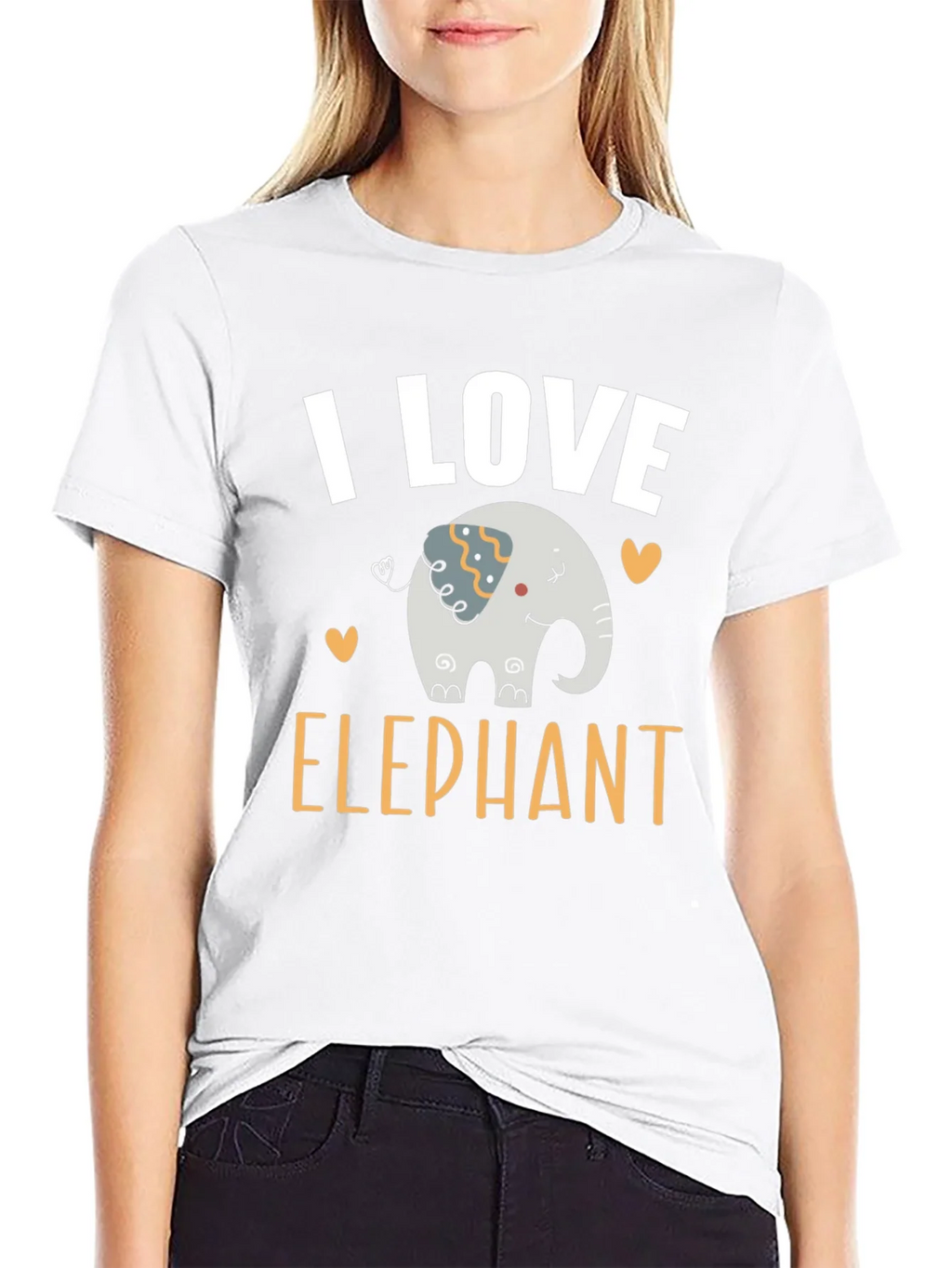 I Love Elephant Graphic T-Shirt product image 11
