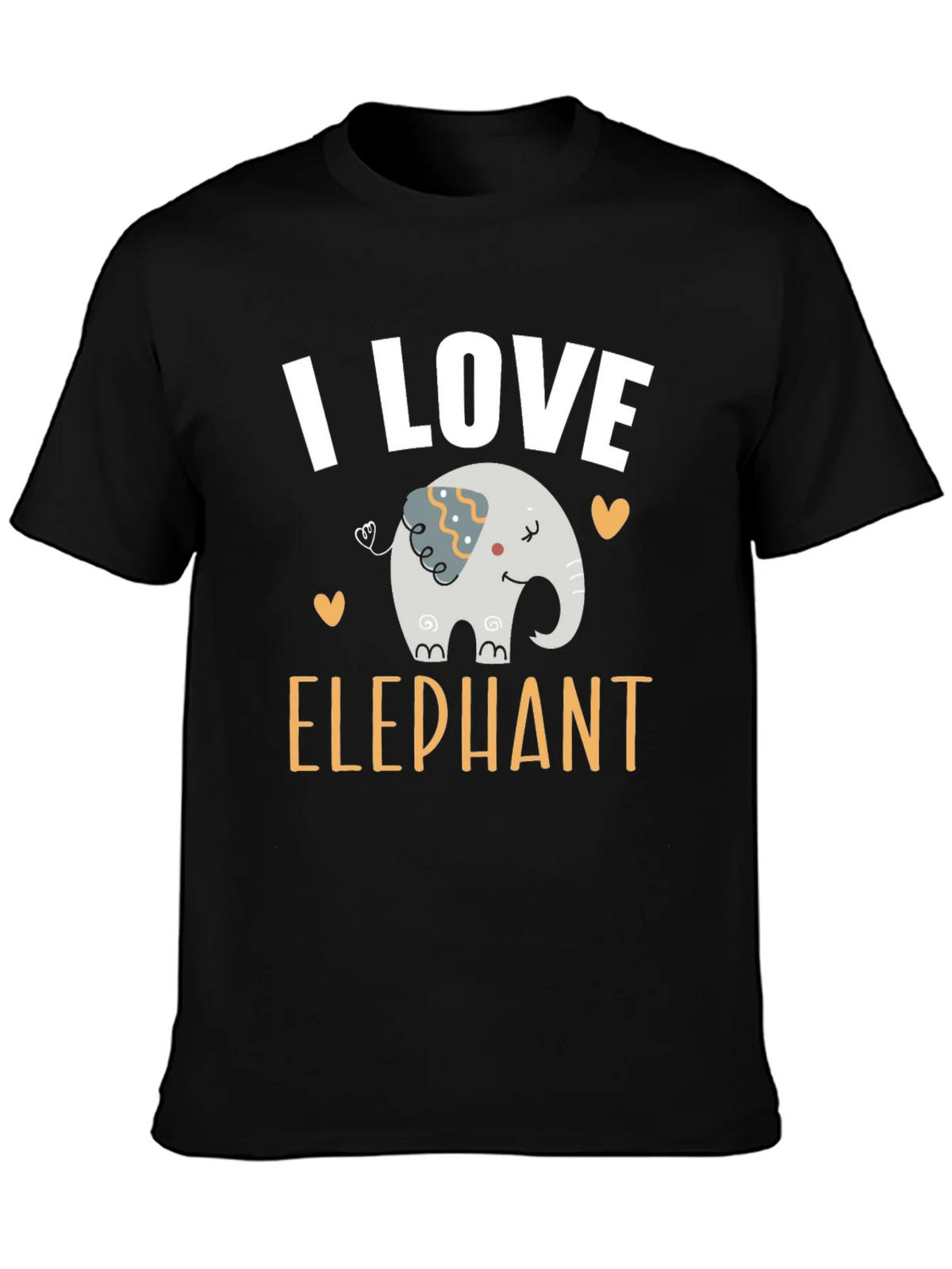 I Love Elephant Graphic T-Shirt product image 6