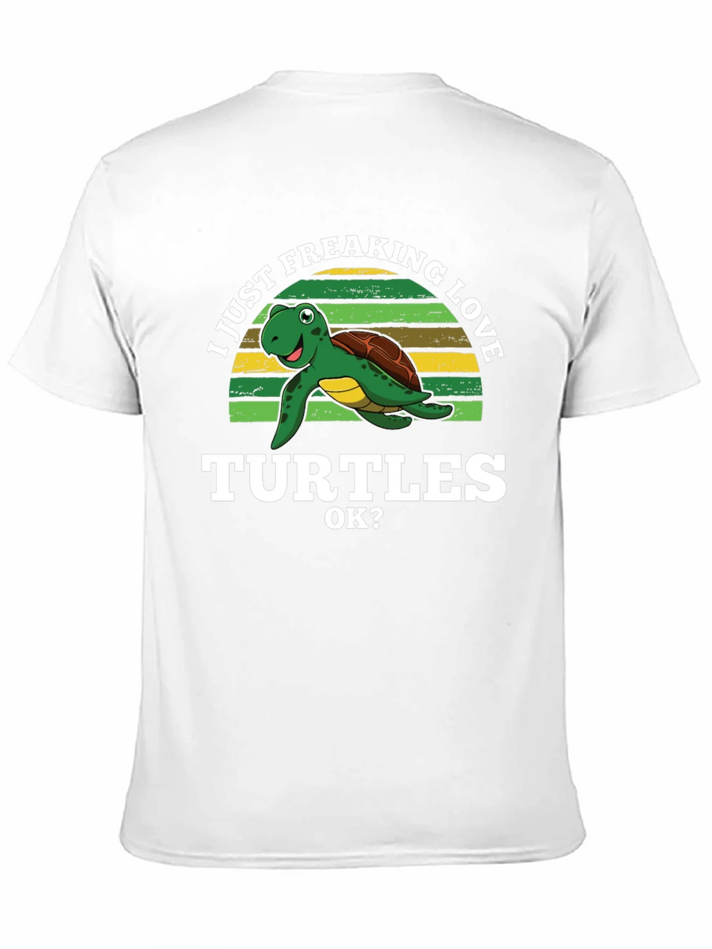 I Just Freaking Love Turtles Graphic T-Shirt product image 2