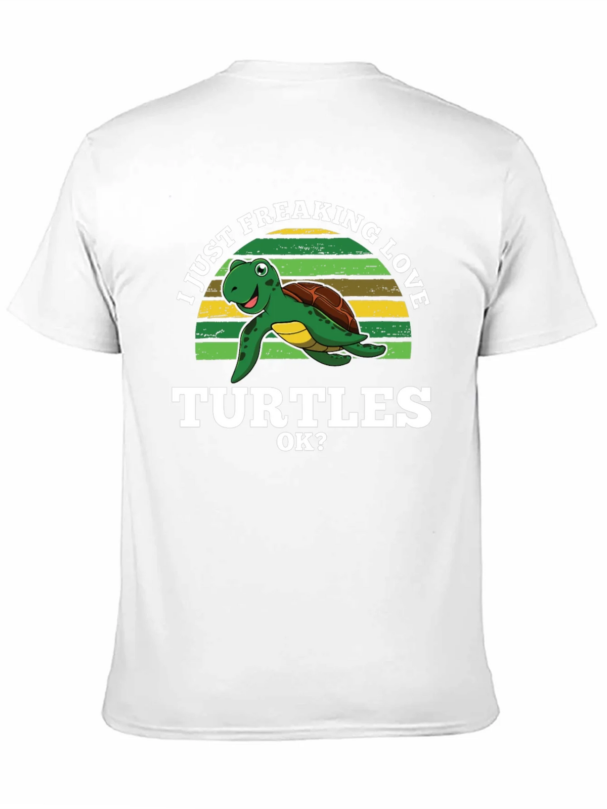 I Just Freaking Love Turtles Graphic T-Shirt product image 2