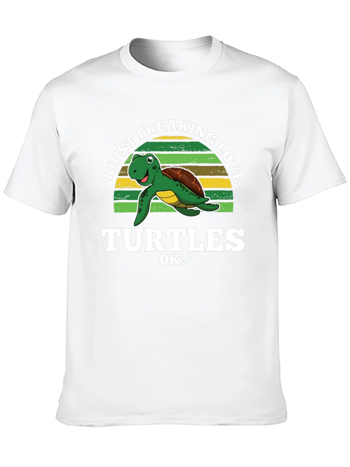 I Just Freaking Love Turtles Graphic T-Shirt product image 12