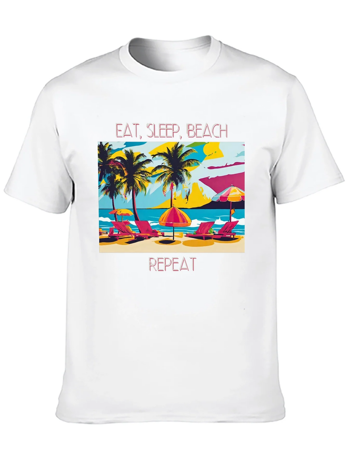 Eat Sleep Beach Repeat T-Shirt product image 12