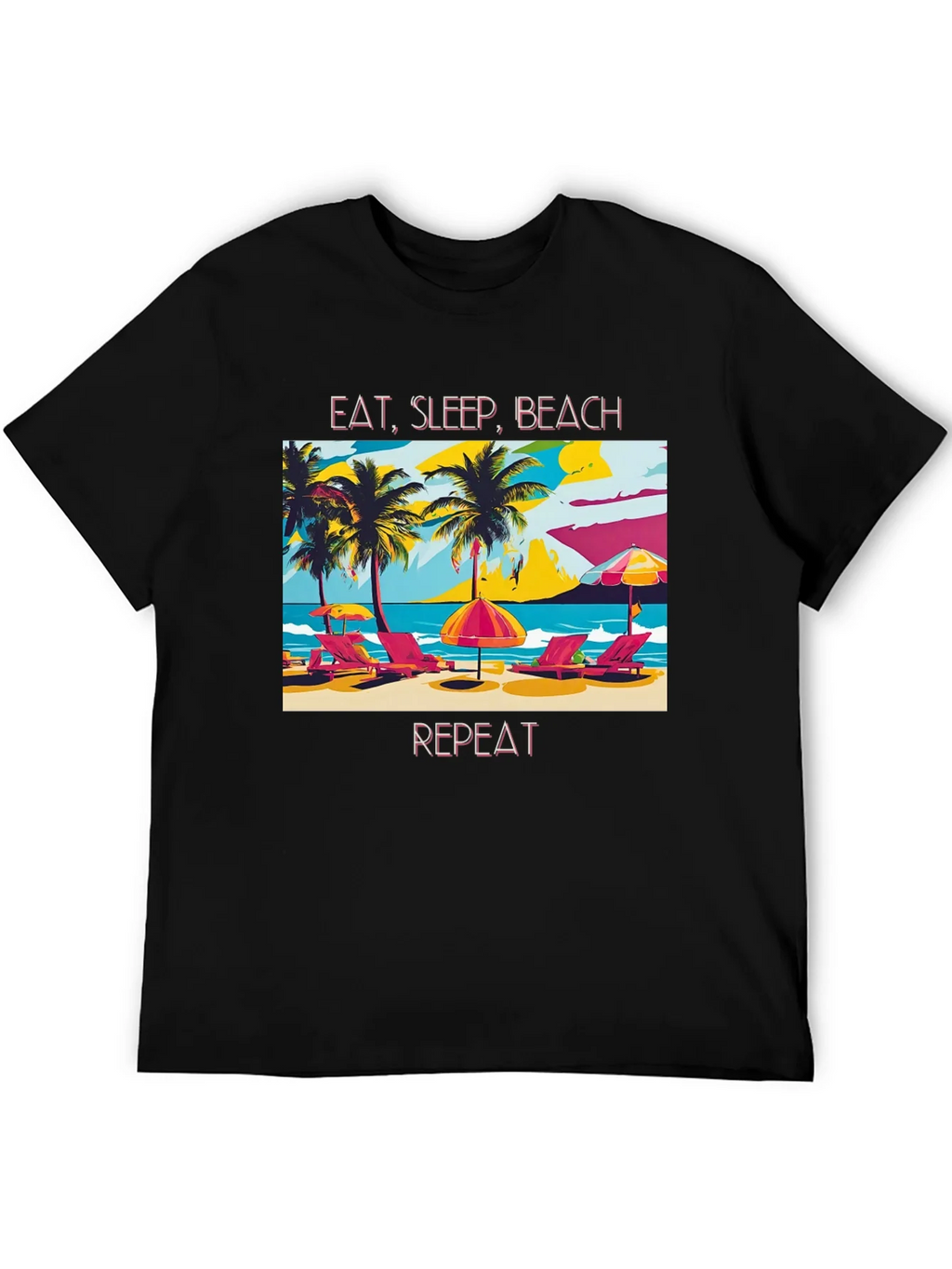 Eat Sleep Beach Repeat T-Shirt product image 8