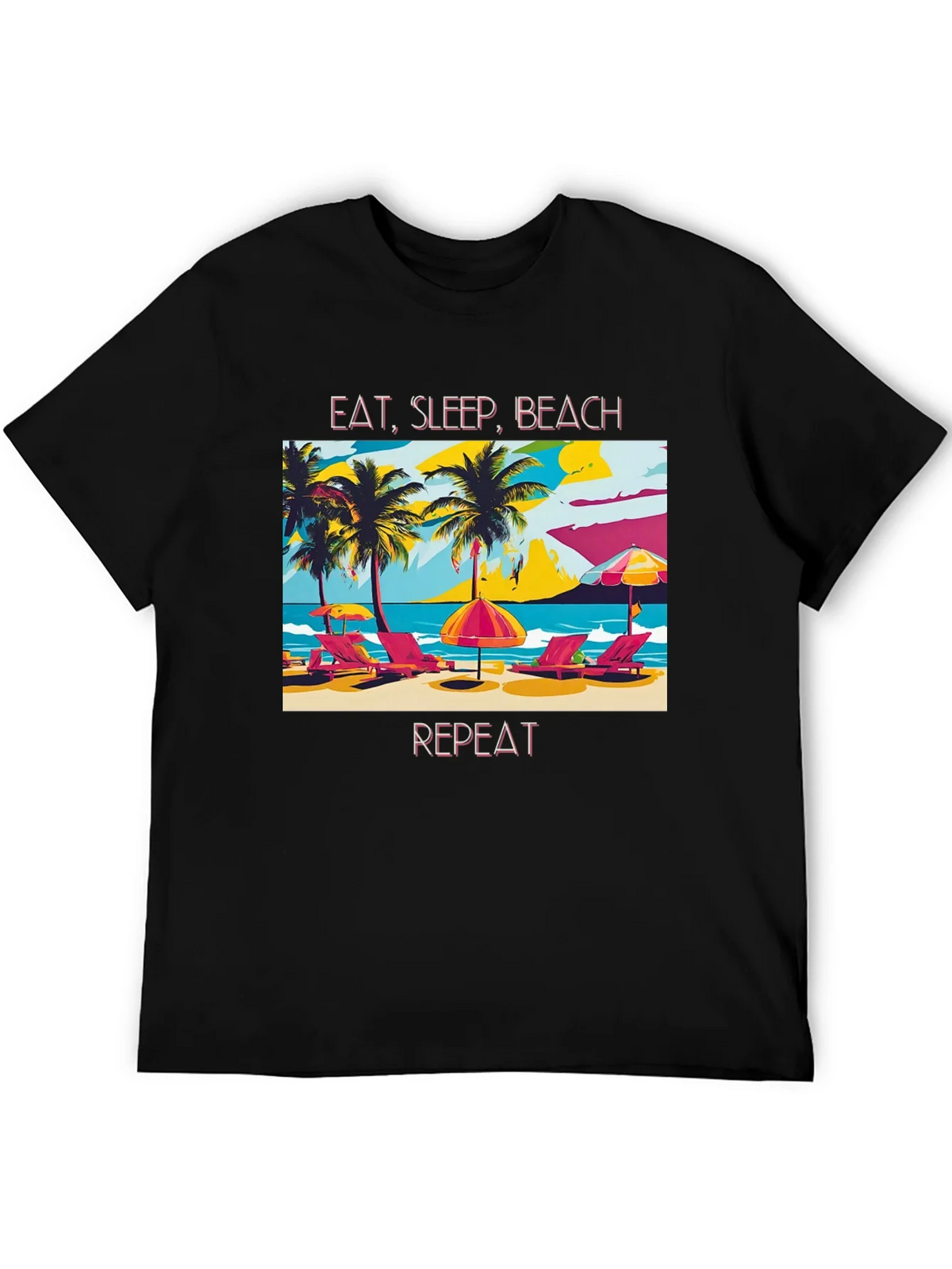 Eat Sleep Beach Repeat T-Shirt product image 8