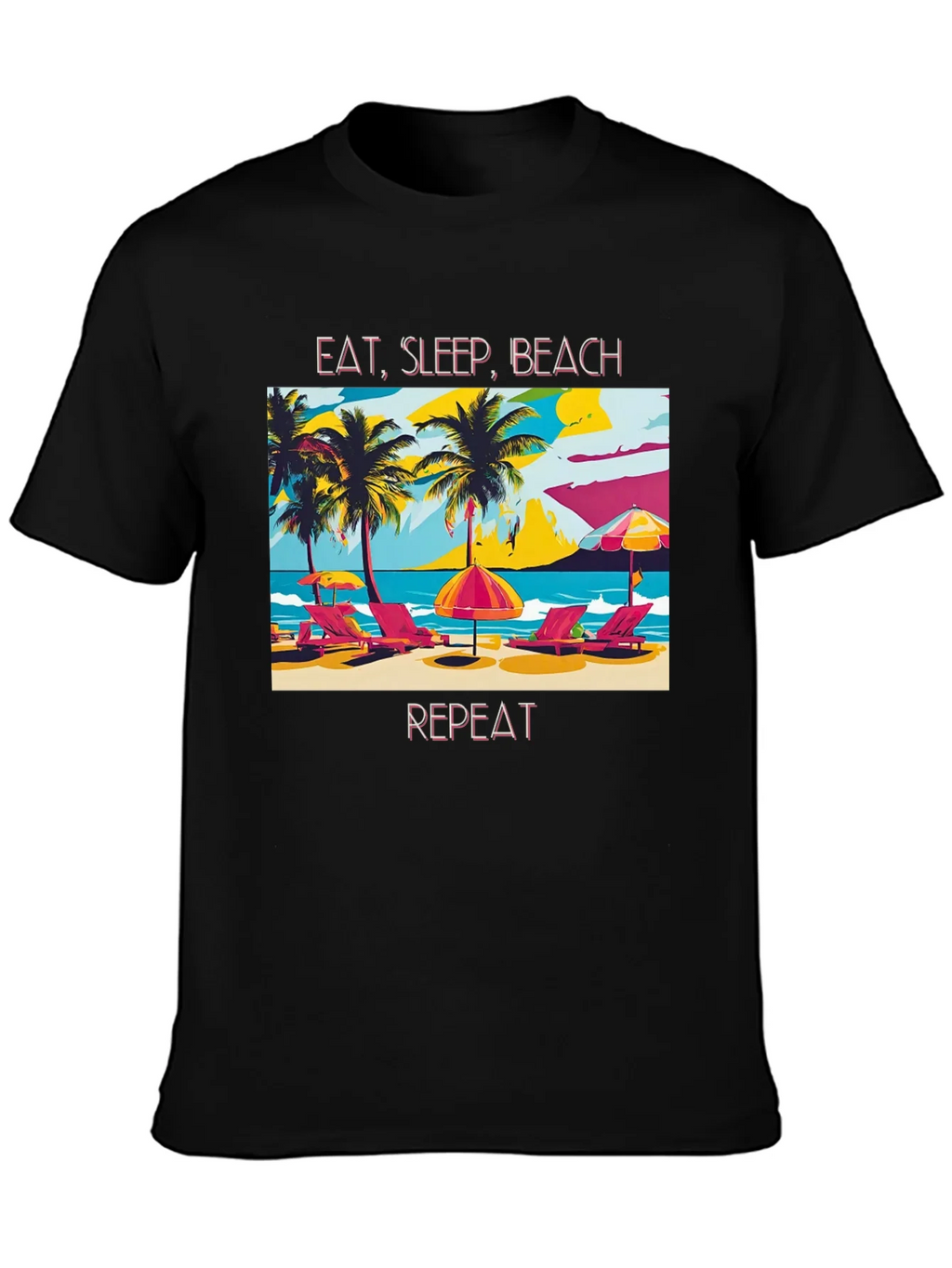 Eat Sleep Beach Repeat T-Shirt product image 6
