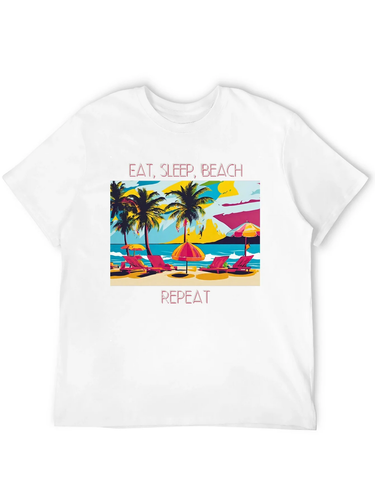 Eat Sleep Beach Repeat T-Shirt product image 3