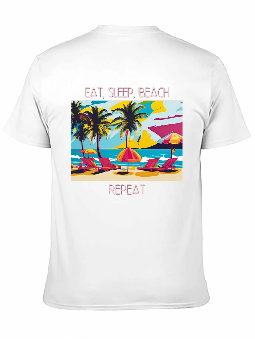 Eat Sleep Beach Repeat T-Shirt product image 2