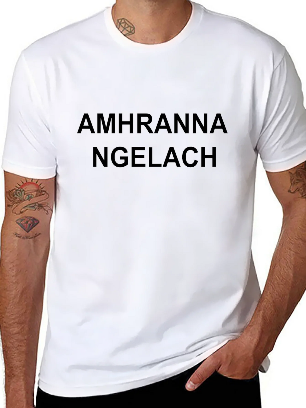 Amhranna Ngelach Black T-Shirt product image 10
