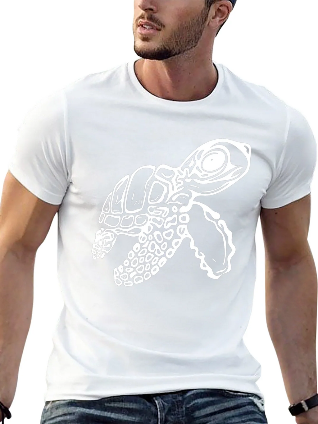 Turtle Graphic Tee - Stylish Black T-Shirt product image 4