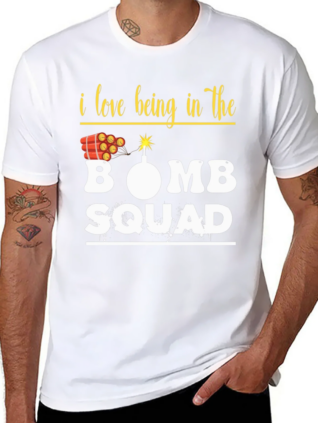Bomb Squad Graphic Tee - Explosive Humor T-Shirt product image 10