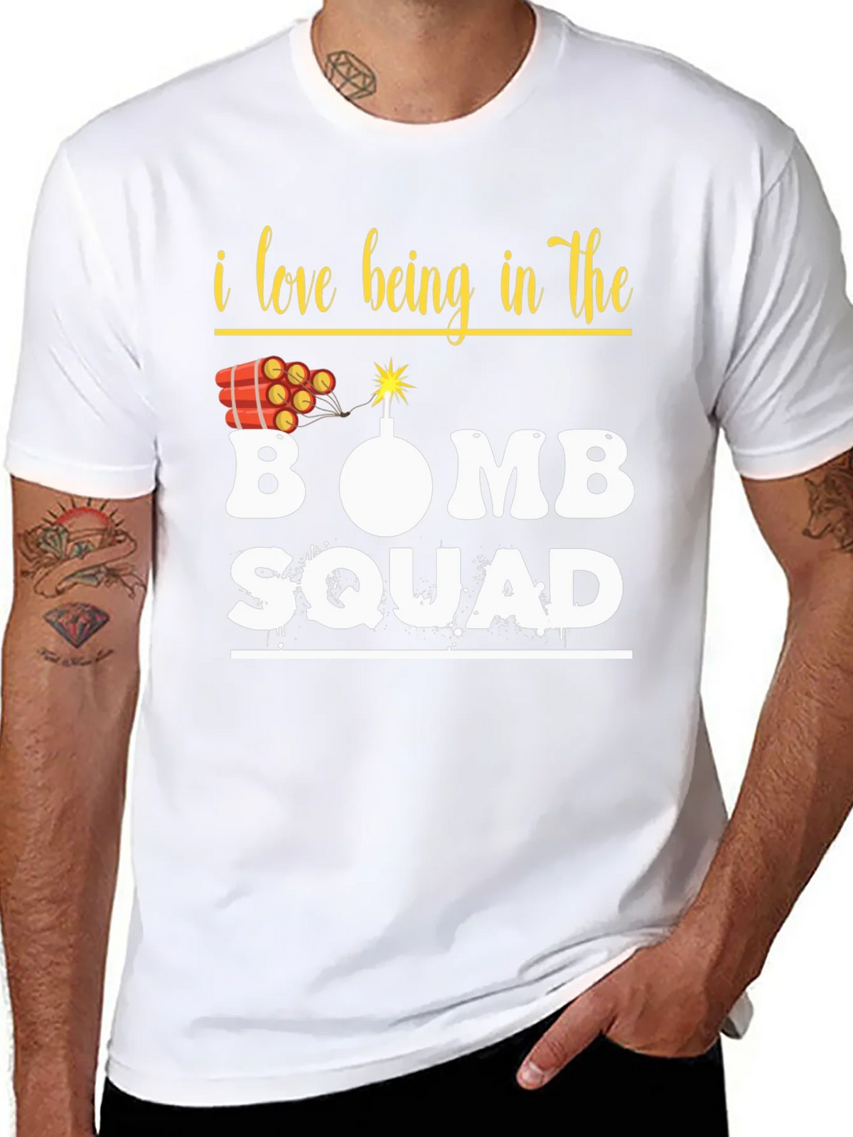 Bomb Squad Graphic Tee - Explosive Humor T-Shirt product image 10