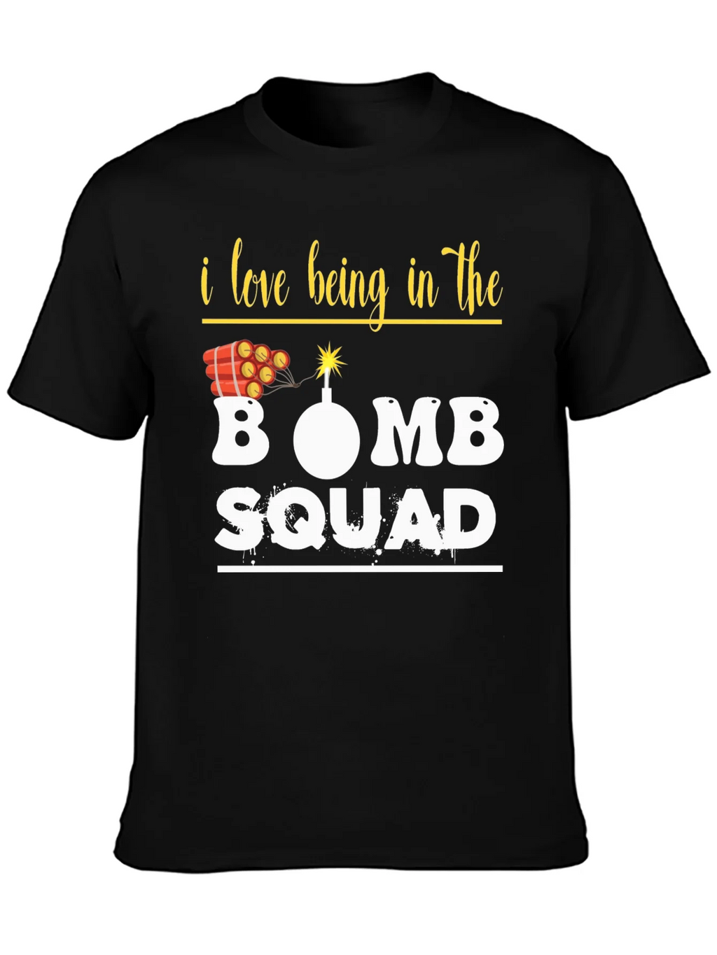 Bomb Squad Graphic Tee - Explosive Humor T-Shirt product image 6
