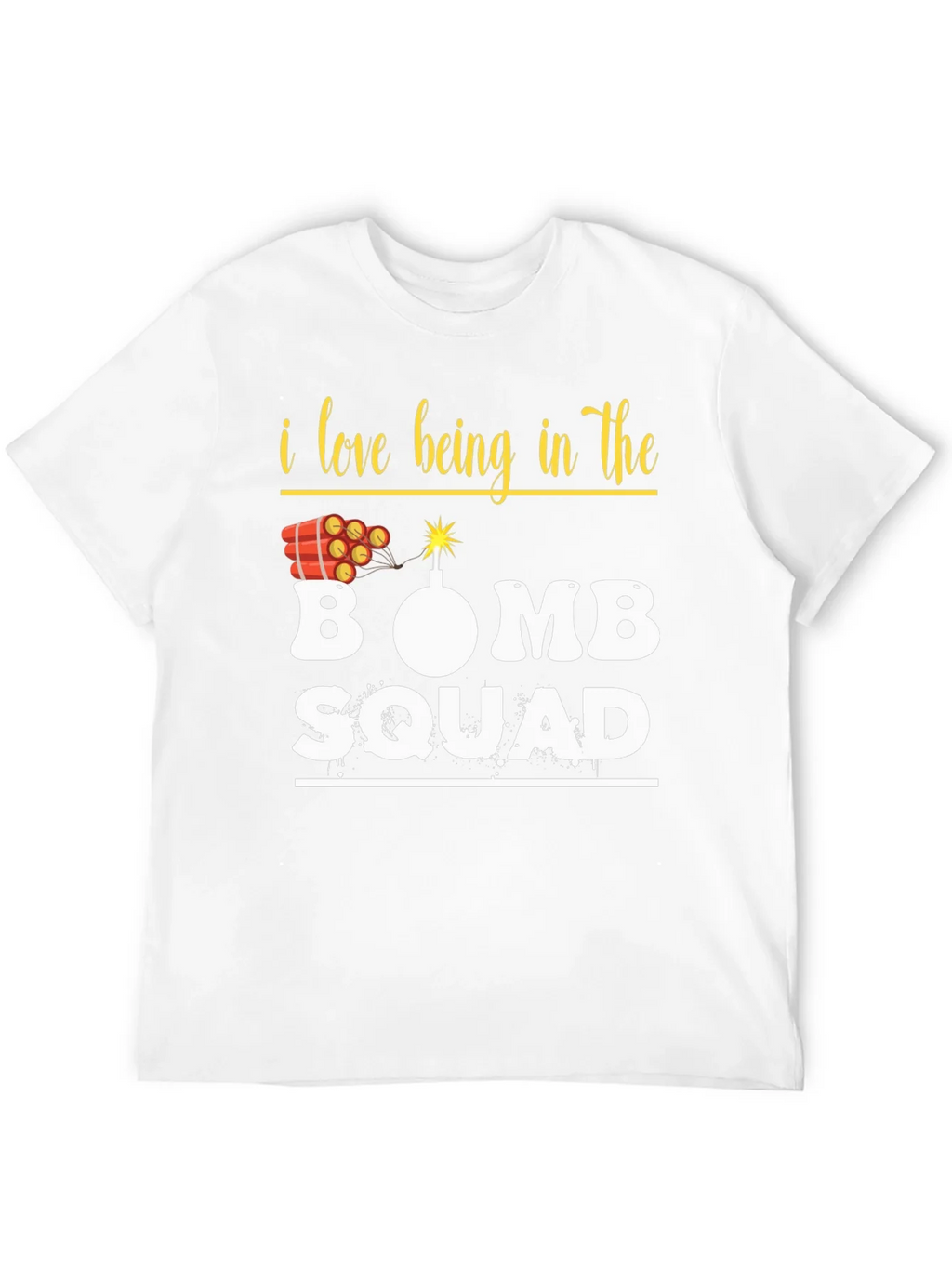 Bomb Squad Graphic Tee - Explosive Humor T-Shirt product image 3