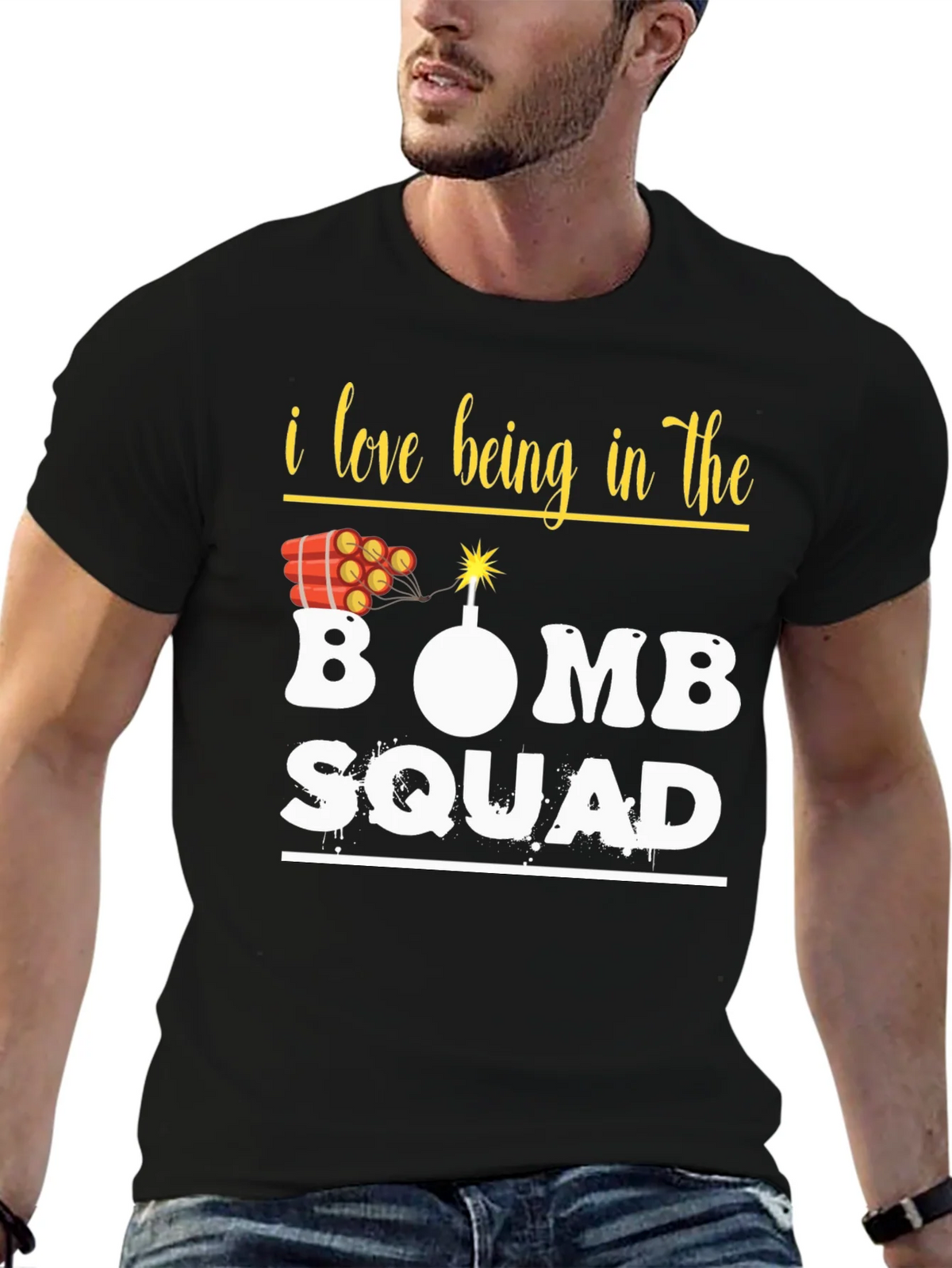 Bomb Squad Graphic Tee - Explosive Humor T-Shirt product image 9