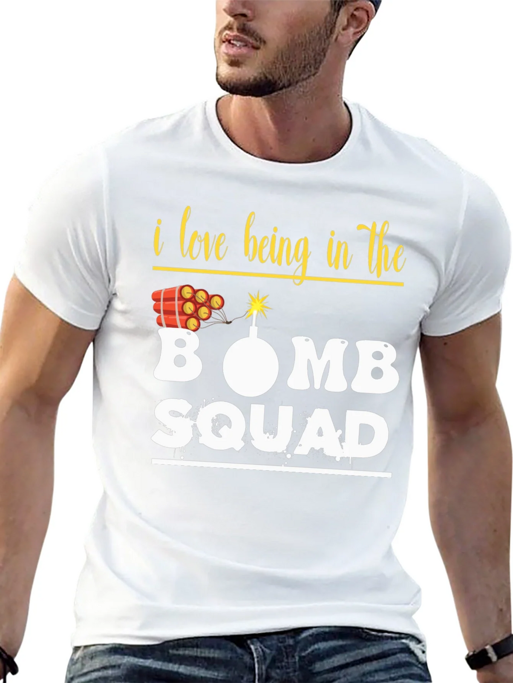 Bomb Squad Graphic Tee - Explosive Humor T-Shirt product image 4