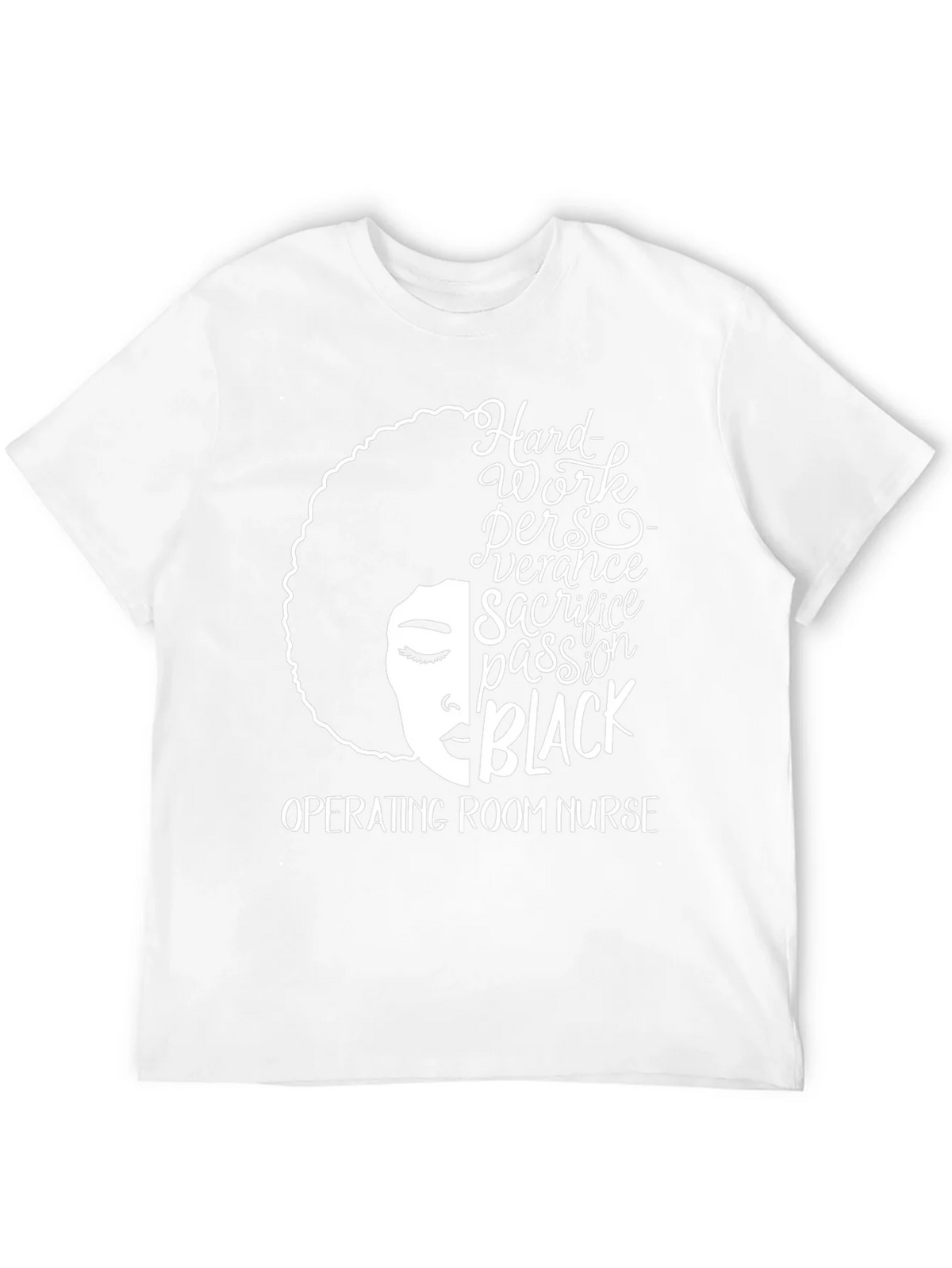 Black Operating Room Nurse Graphic T-Shirt product image 3