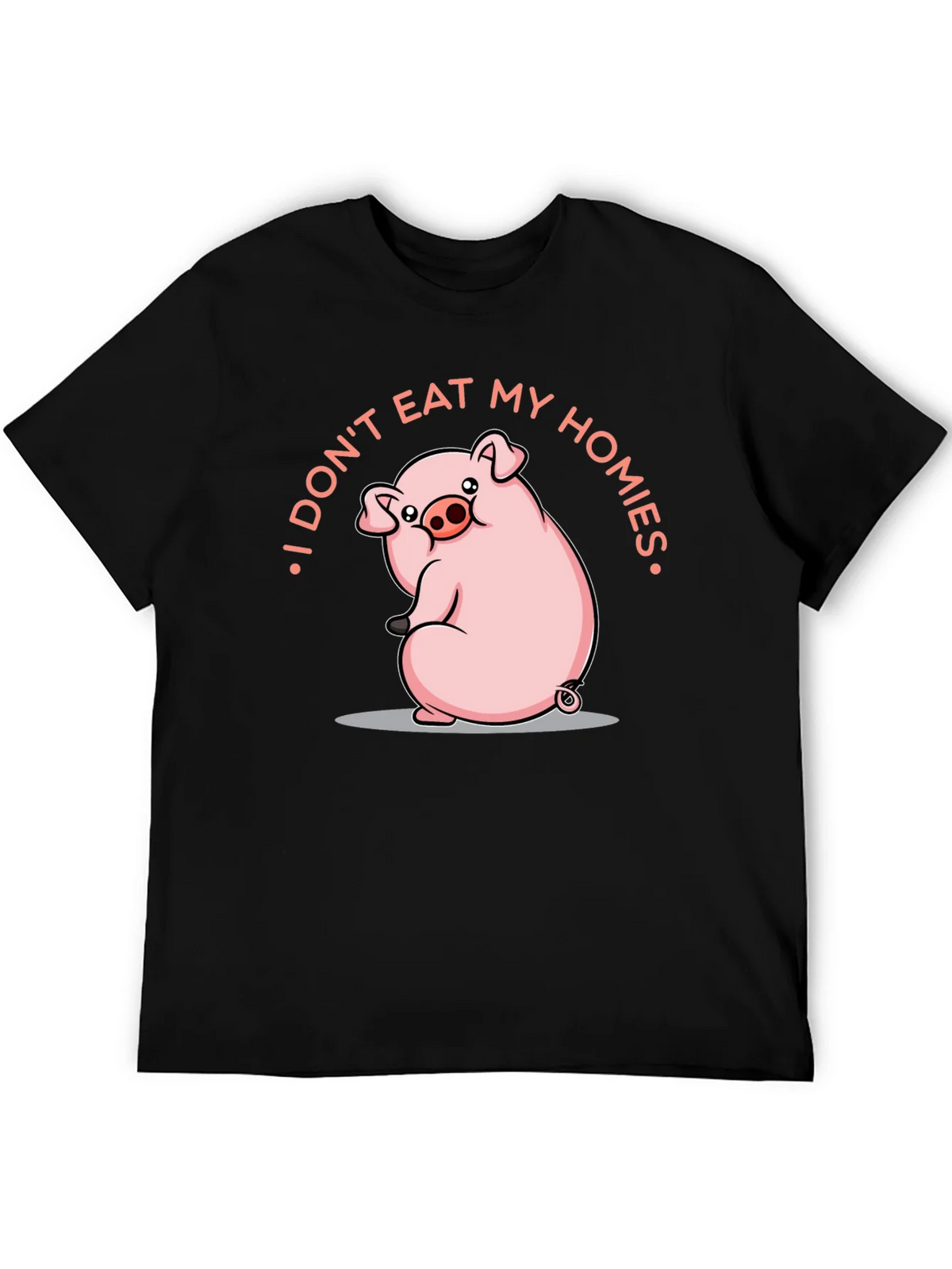 I Dont Eat My Homies Pig T-Shirt product image 8