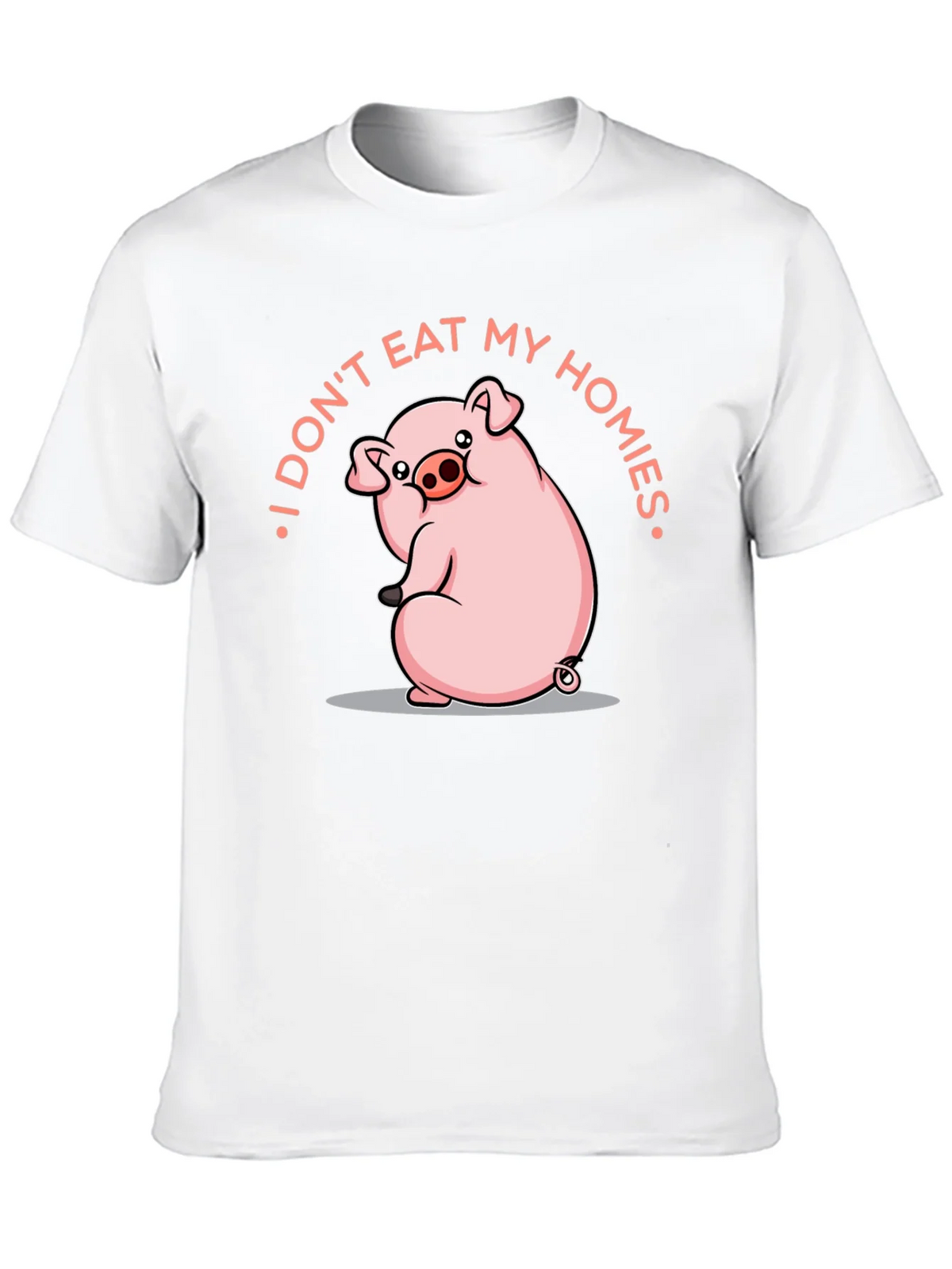 I Dont Eat My Homies Pig T-Shirt product image 12