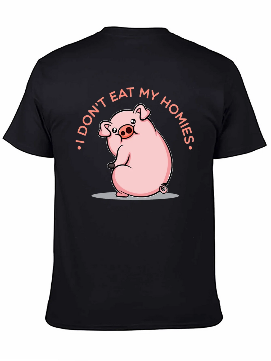 I Dont Eat My Homies Pig T-Shirt product image 7